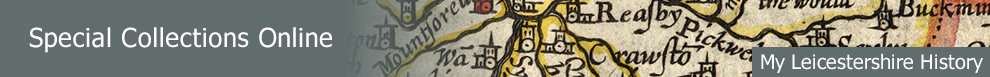 [My Leicestershire History]