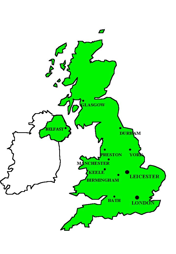 clickable map of the UK