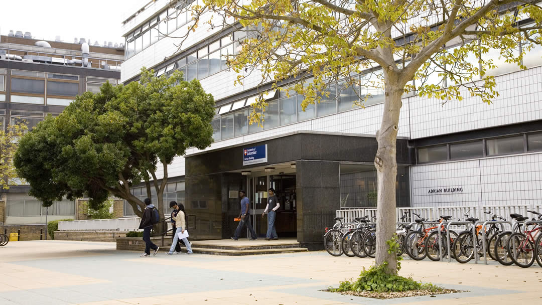 Outside the Adrian Building