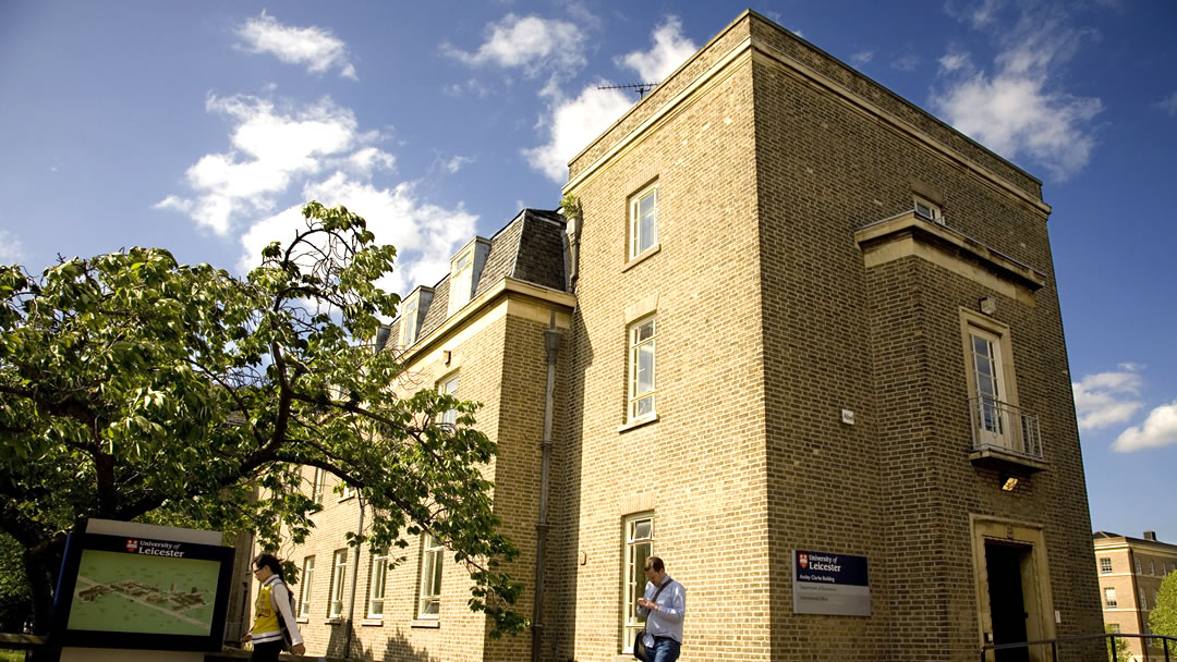 Outside view of the Astley Clarke Building
