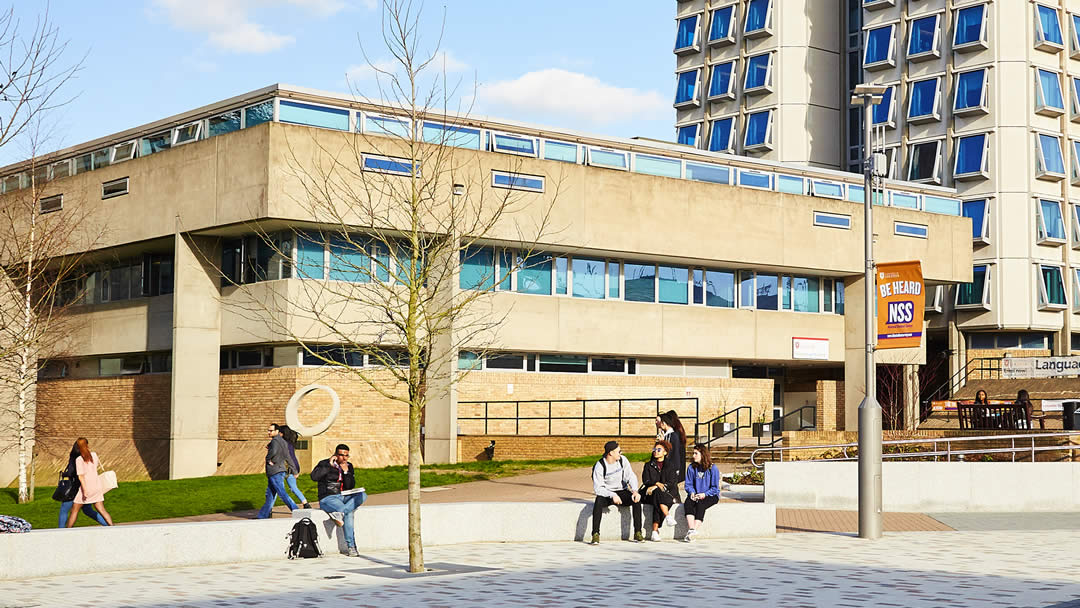 Outside view of the Attenborough seminar block