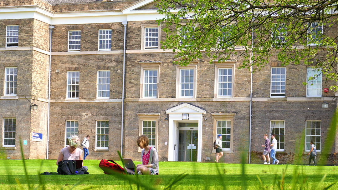 Outside view of the Fielding Johnson Building