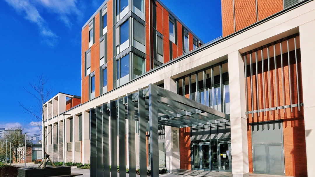 Outside view of the George Davies centre