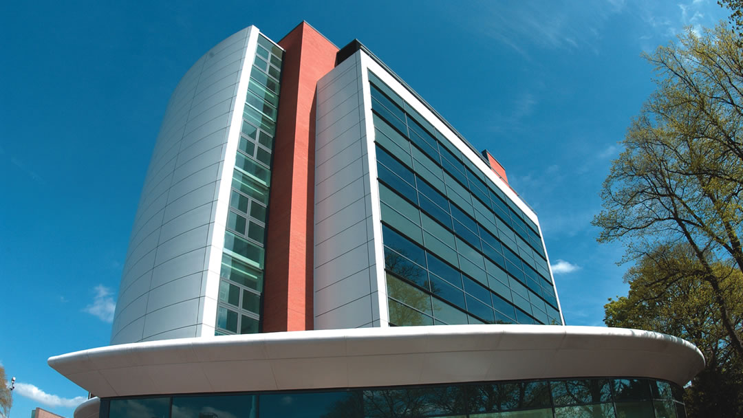 Outside view of the Henry Wellcome Building