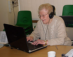 Photo of member of Chesterfield Listening Group