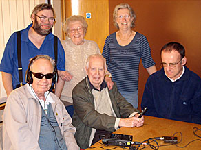 Photo of members of Chesterfield Listening Group