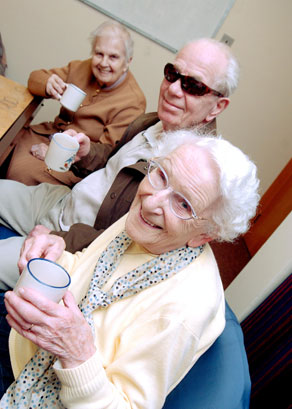 Photo of members of Chesterfield Listening Group