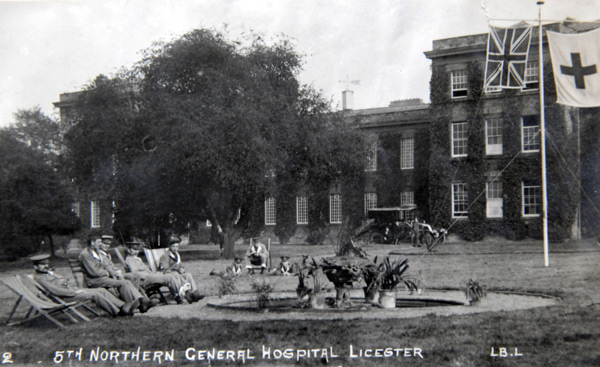 Photo of University of Leicester during WW1
