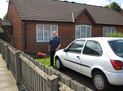 Photo of new house in Braunstone