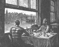 Putney Bridge from the Star & Garter, 1886