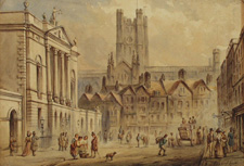 High Street, Bath by David Cox (1783-1859) Image courtesy of Victoria Art Gallery, Bath