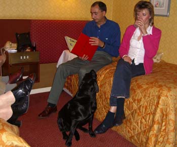 F Fri Eve Chris, Hazel & Abby