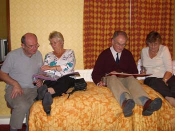 F Fri Eve Graham, Maureen, James & Barbara
