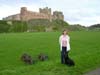 S4 Bamburgh Castle Hazel  & Abby