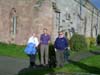 S4 Bamburgh Church Maureen, Chris & Bill